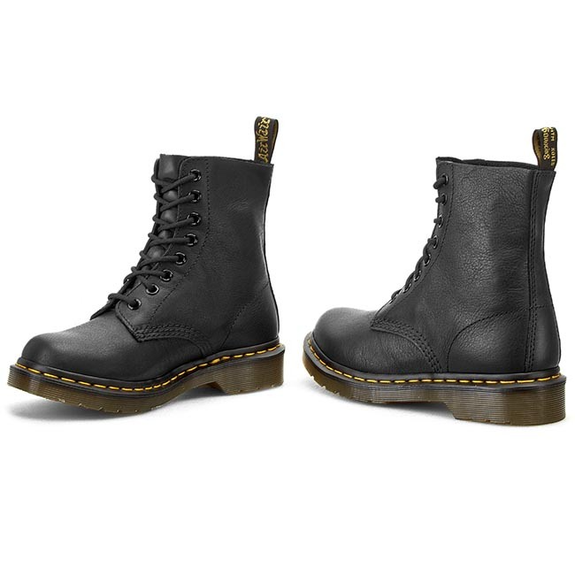 Giày Dr. Martens Wmns Black Pascal Virginia Leather Boots 13512006 - Ảnh 5