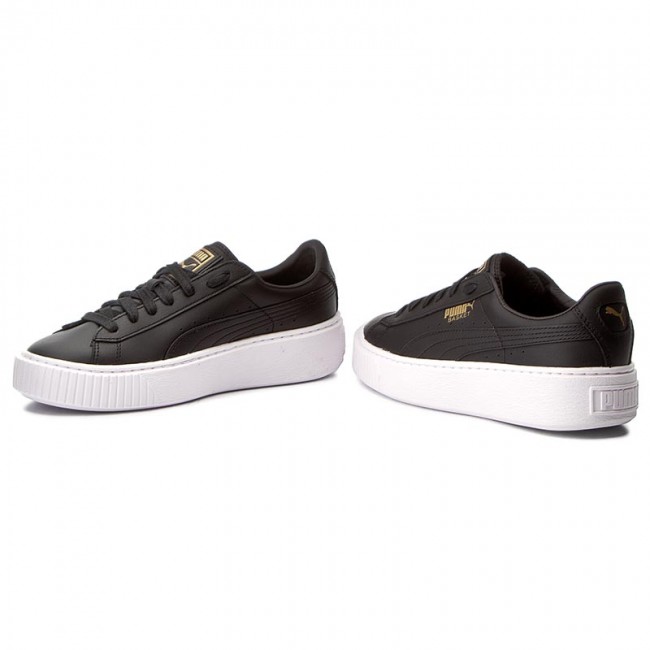 Giày Puma Wmns Basket Platform Core 'Black Gold' 364040-03 - Ảnh 3
