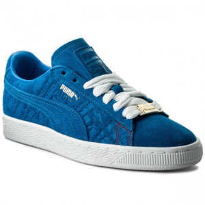 Alternative view of Giày Puma Suede Classic Paris Electric Blue 366298-01