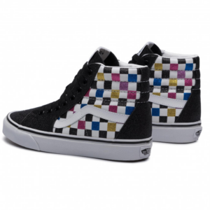 Giay Vans Sk8-Hi 'Glitter Checkerboard' VN0A4BV6V3P