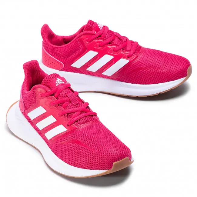 Alternative view of Giày Adidas RUNFALCON 'Pink White' FW4804