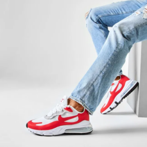 Alternative view of Giày Nike Air Max 270 React Air Max 1 'University Red' CW2625-100