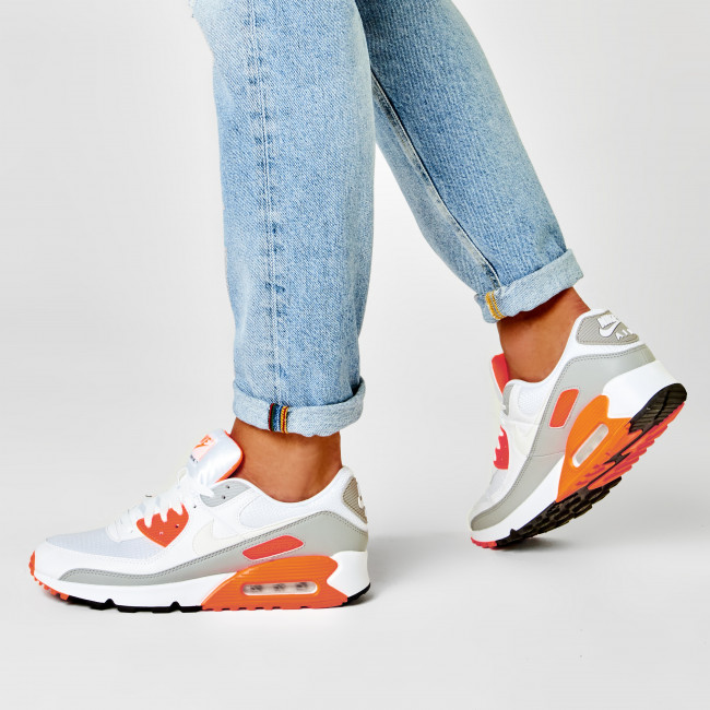 Giày Nike Air Max 90 'Hyper Orange' CT4352-103 - Ảnh 2