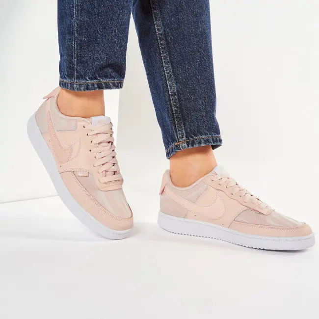 Giay Nike Wmns Court Vision Low Premium 'Washed Coral' CI7599-600