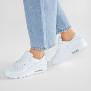 Alternative view of Giày Nike Wmns Air Max 90 Twist 'Triple White' CV8110-100