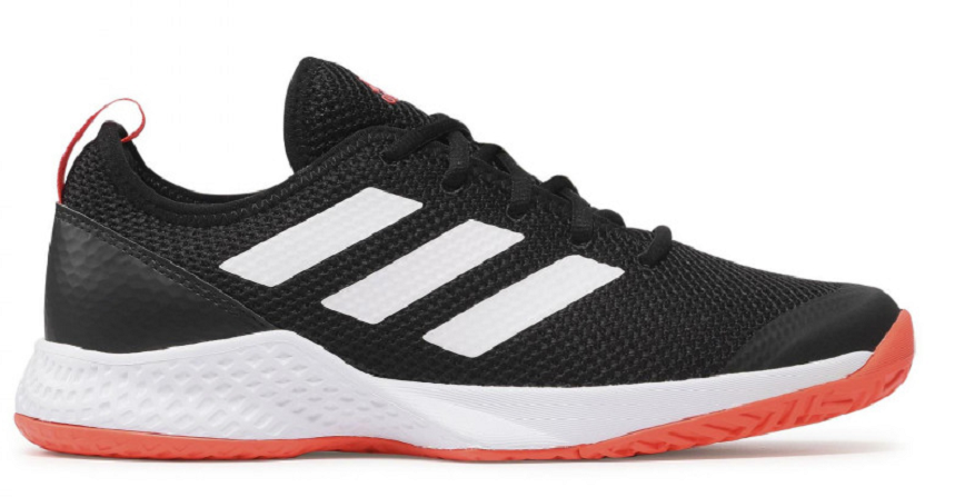 Giay Tennis Adidas Multi-Court 'Black White Orange' H00940