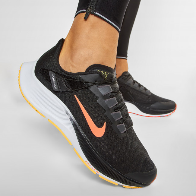 Giày Nike Air Zoom Pegasus 37 FlyEase 'Black Bright Mango' CK8474-005 - Ảnh 2