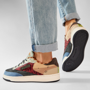 Alternative view of Giày Reebok Kung Fu Panda x Club C 85 'Patchwork' GZ8634