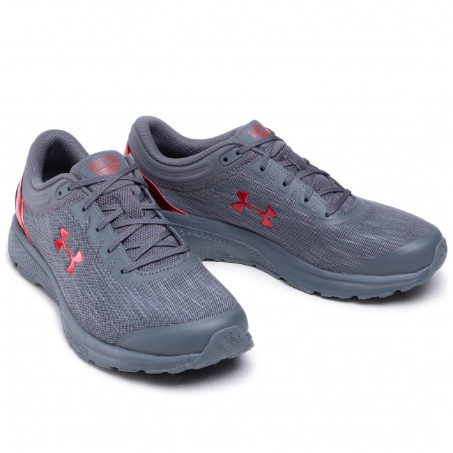 Giày Under Armour Charged Escape 3 Evo Grey Red 3024620-100 - Ảnh 4
