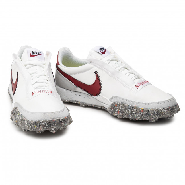 Giày Nike Waffle Racer Crater 'Summit White Red' CT1983-103 - Ảnh 4
