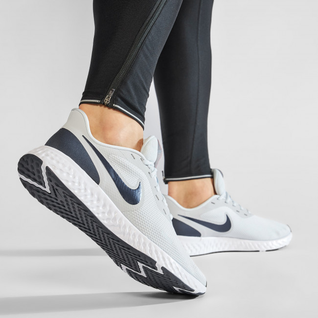 Giày Nike Revolution 5 'Pure Platinum Thunder Blue' BQ3204-018 - Ảnh 3