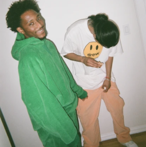 Alternative view of Áo Drew House Corduroy Hoodie Green