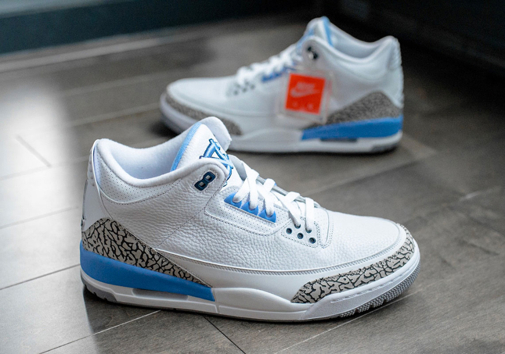 Giày Nike Air Jordan 3 Retro 'UNC' CT8532-104 - Ảnh 9