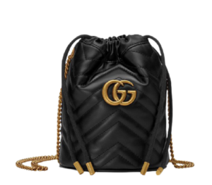 Túi Gucci Leather GG Marmont Mini Bucket Bag 575163-DTDRT-1000