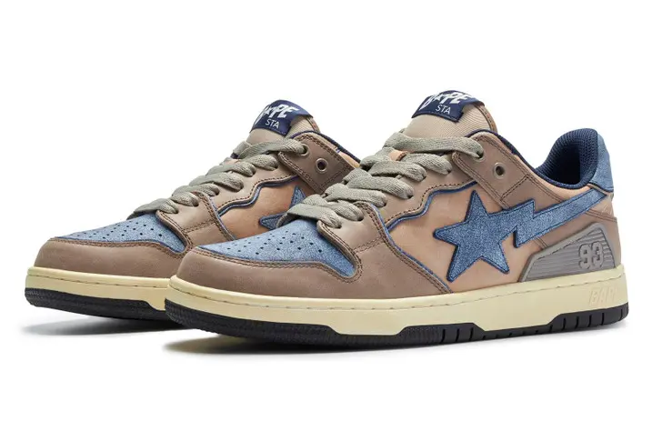 Giay BAPE SK8 STA #3 'Multicolor' 1I20-191-020
