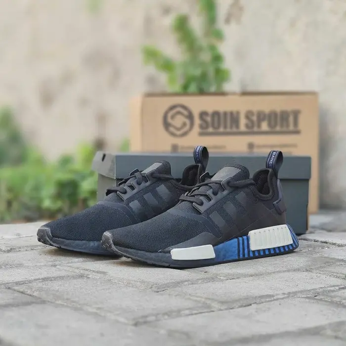 Alternative view of Giày Adidas NMD_R1 'Lush Blue' FV3652
