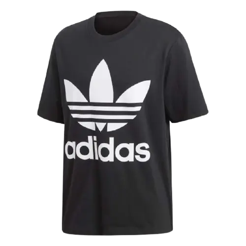 Áo Adidas Oversize Trefoil Tee Black CW1211