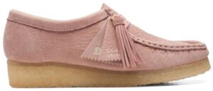 Giay Clarks Wallabee 'Blush Synthetic' 261-69435