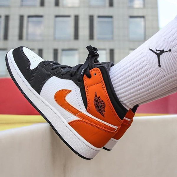 Giày Nike Air Jordan 1 Mid 'Shattered Backboard' 554724-058 - Ảnh 3
