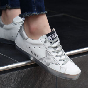 Alternative view of Giày Golden Goose Wmns Superstar Sparkle 'Silver' GCOWS590-E36