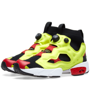 Alternative view of Giày Reebok InstaPump Fury Ultraknit OG Black Hypergreen BS6367