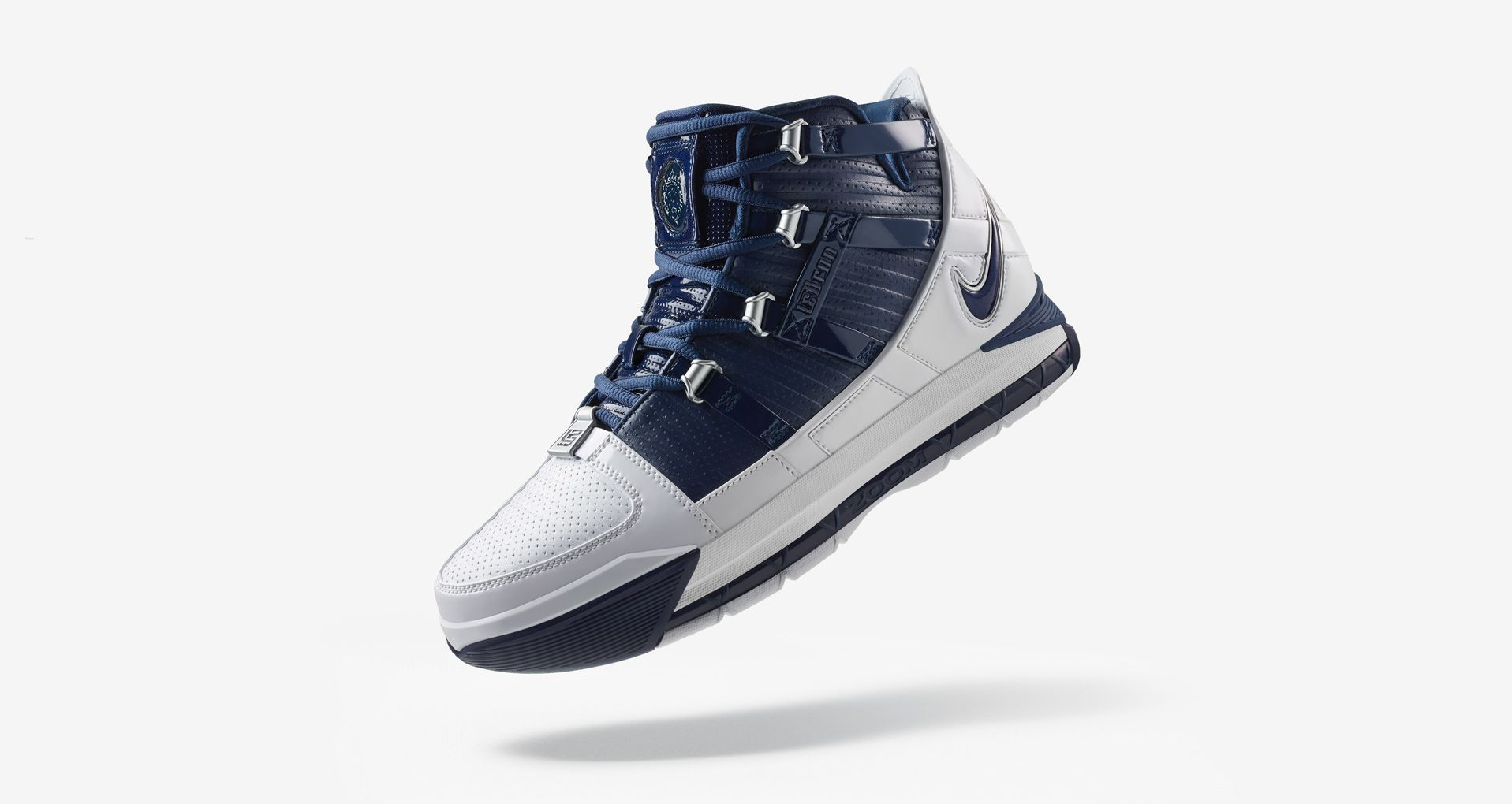 Giày Nike Zoom LeBron 3 Retro 'Midnight Navy' AO2434-103 - Ảnh 6