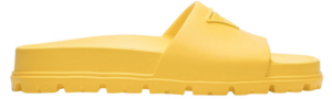 Dép Prada Triangle Logo Slide 'Yellow' 1XX626-3LKV-F0377