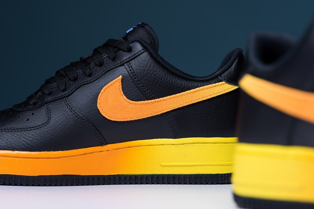 Giày Nike Air Force 1 Low '07 LV8 'Black Orange Peel' CJ0524-001 - Ảnh 3