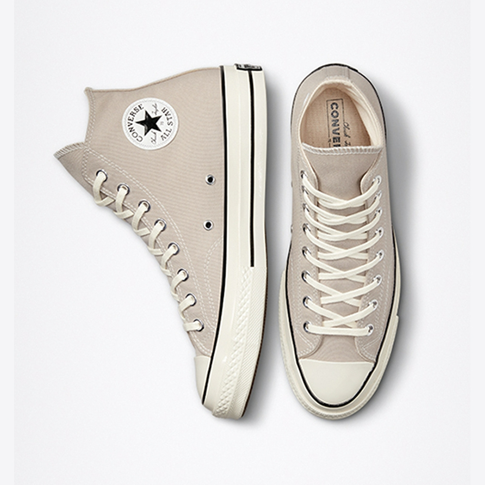 Giày Converse Chuck 70 High Recycled Canvas Papyrus 172677C - Ảnh 7