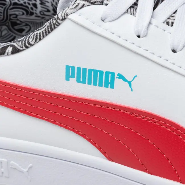 Alternative view of Giày Puma Smash V2 Me Happy 'Red' 386396-01