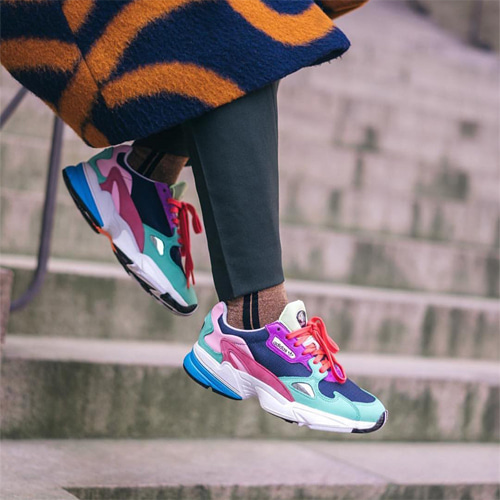 Giày Adidas Wmns Falcon 'Multi Color' CG6211 - Ảnh 2