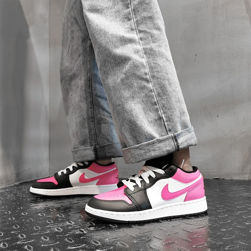 Giày Nike Air Jordan 1 Low GS 'Pinksicle' 554723-106 - Ảnh 3