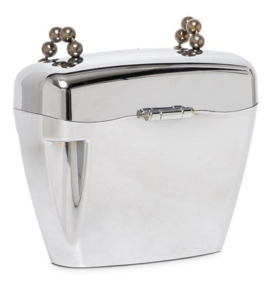 Túi Palm Angels Logo-print Mini Padlock Bag PWNP002F21LEA0040110 - Ảnh 4