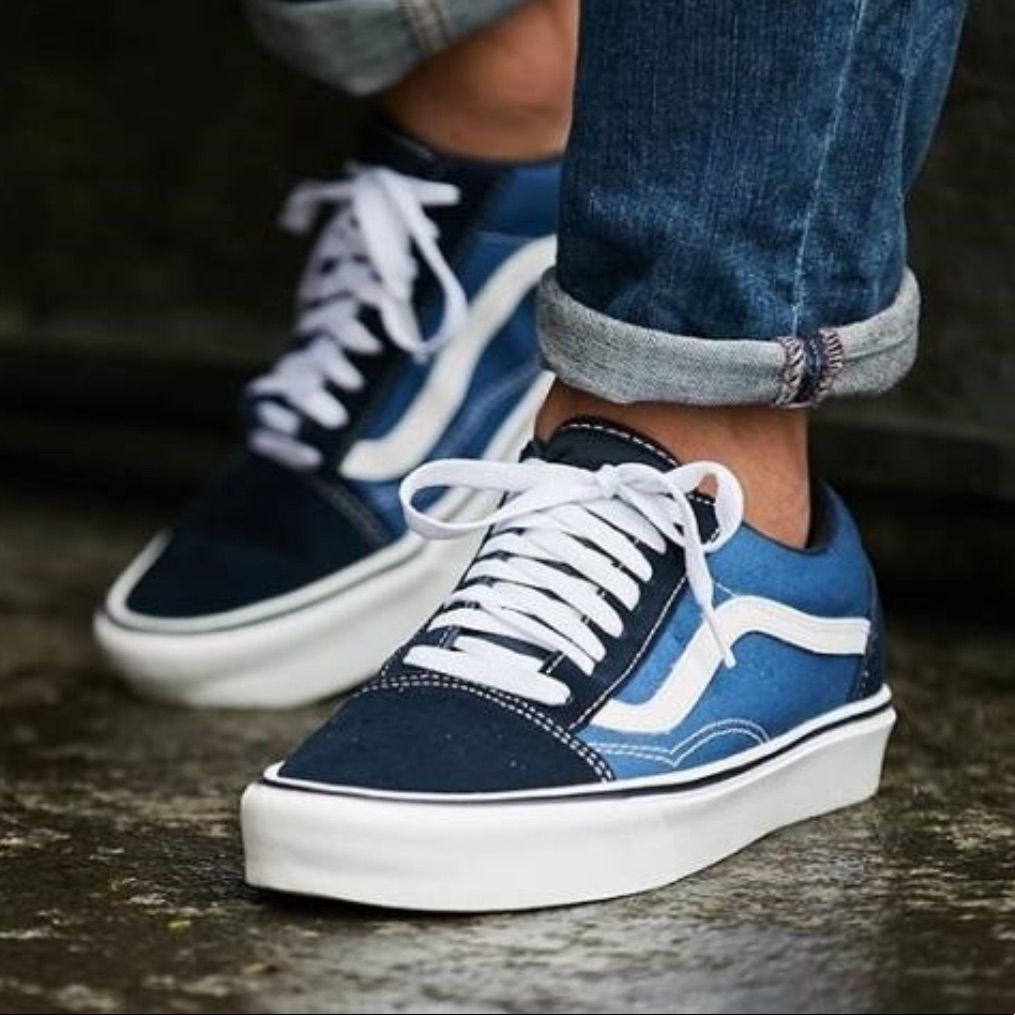 Giày Vans Old Skool 'Navy' VN000D3HNVY - Ảnh 2