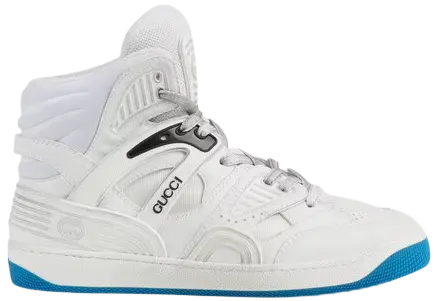 Giày Gucci Women's Basket Sneaker White Demetra 661310-2SHA0-9014