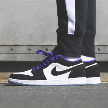 Giày Nike Air Jordan 1 Low 'Concord' 553558-108 - Ảnh 2