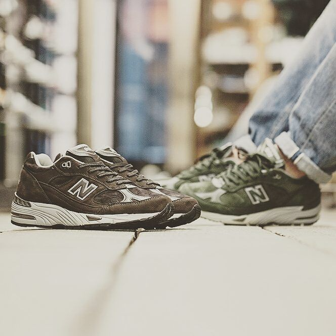 Giày New Balance 991 Made In England Dark Brown M991SDB - Ảnh 2