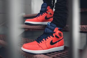 Alternative view of Giày Nike Air Jordan 1 High 'David Letterman' 575441-606