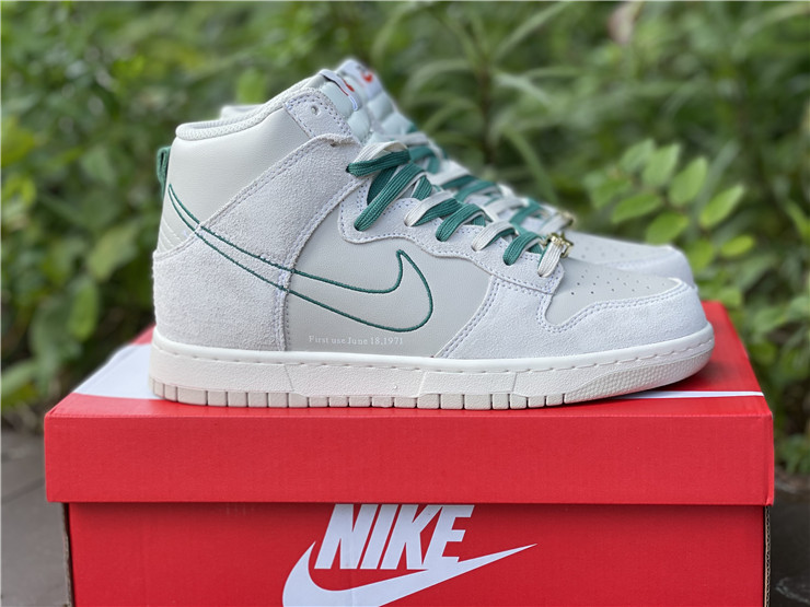Giày Nike Dunk High SE 'First Use Pack Green Noise' DH0960-001 - Ảnh 3