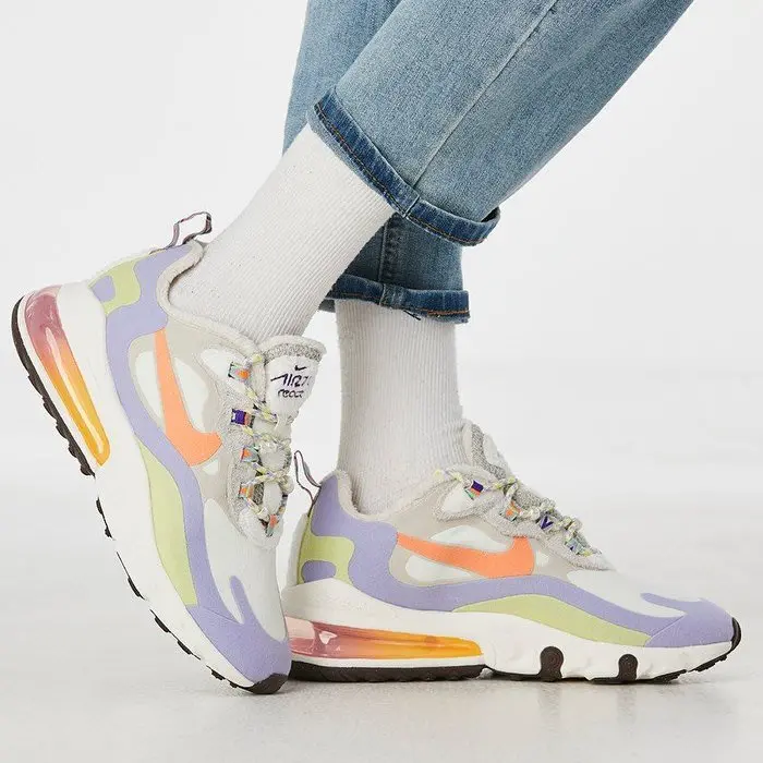 Giay Nike Air Max 270 React 'Sail Orange Frost' DC3276-101