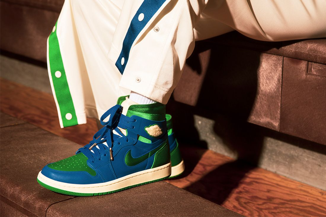 Giày Nike Aleali May x Wmns Air Jordan 1 High Zoom Comfort 'Califia' DJ1199-400 - Ảnh 6