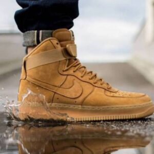 Alternative view of Giày Nike Air Force 1 High 'Flax' 2019 CJ9178-200