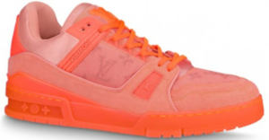Giày Louis Vuitton Trainer 'Fluorescent Orange Monogram' 1A8KCS