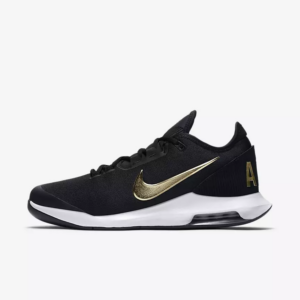 Alternative view of Giày Tennis Nike Air Max Wildcard HC 'Black Metallic Gold' AO7351-012