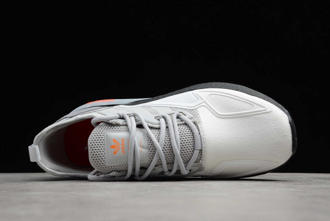 Giày Adidas ZX 2K Boost 'White Grey' H67573 - Ảnh 5