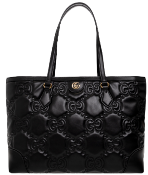 Tui Gucci GG Matelasse Medium Tote 'Black' 631685-UM8IG-1000