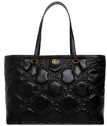 Tui Gucci GG Matelasse Medium Tote 'Black' 631685-UM8IG-1000