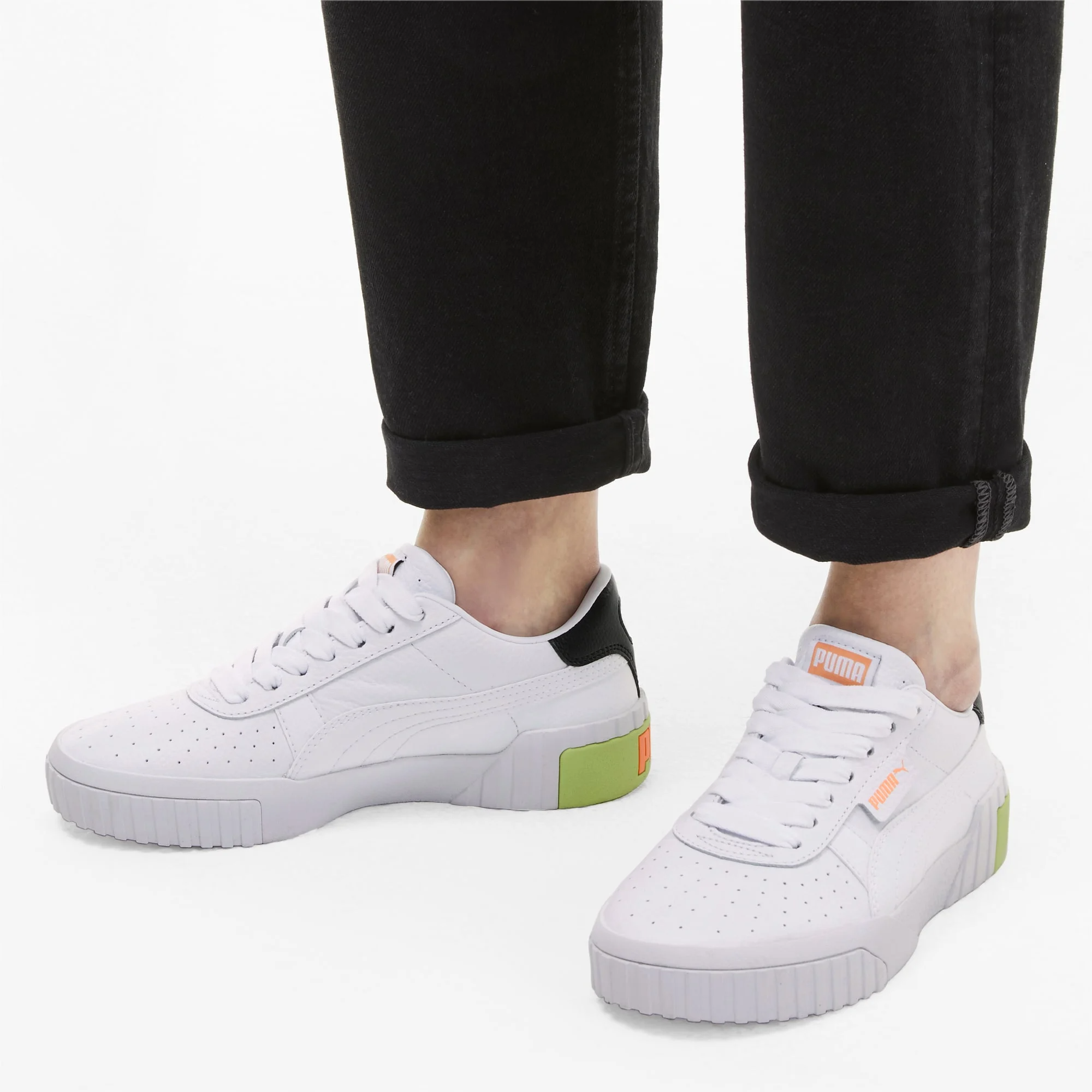 Giày Puma Wmns Cali 'White Energy Peach' 369155-23 - Ảnh 3