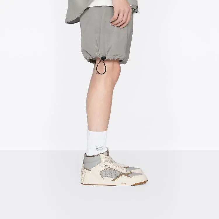 Giay Dior B27 High by Birkenstock 'Cream Dior Oblique' 3SH133ZSR-H167