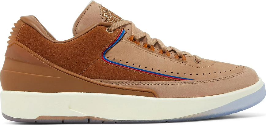 Giay Nike Two 18 x Air Jordan 2 Retro Low 'Rocky Tan' DV7129-222